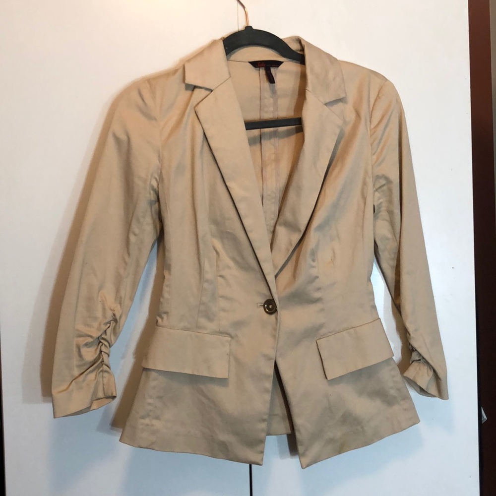 Tan blazer